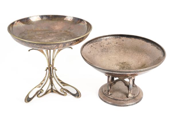 TWO PLATED CENTREPIECE BOWLS (2)