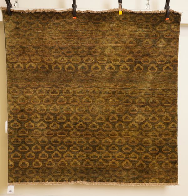 TWO SIMILAR PAKISTAN RUGS (2)