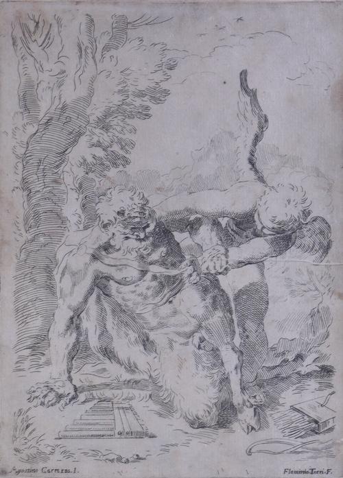 FLAMINIO TORRE (ITALIAN, 1621-1661) AFTER AGOSTINO CARRACI (2)