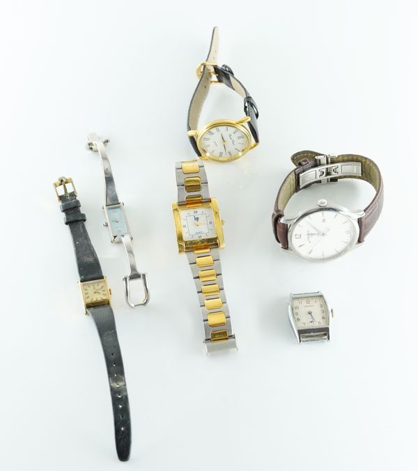 SIX WRISTWATCHES (6)