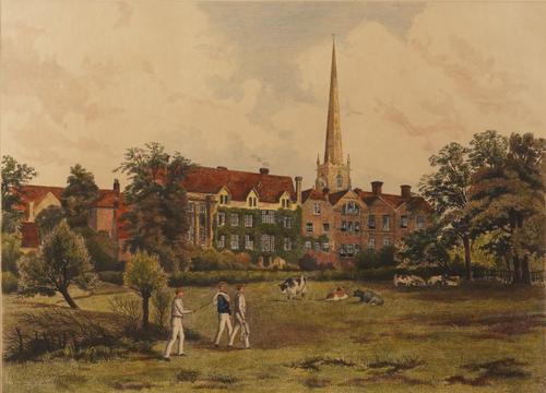 WALTER COX (BRITISH, 1862-C. 1908) AFTER FRANCIS PHILIP BARRAUD