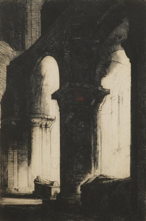 SIR DAVID YOUNG CAMERON (BRITISH, 1865-1945) (2)