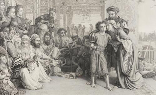 AUGUSTE THOMAS MARIE BLANCHARD (FRENCH, 1819-1898) AFTER WILLIAM HOLMAN HUNT