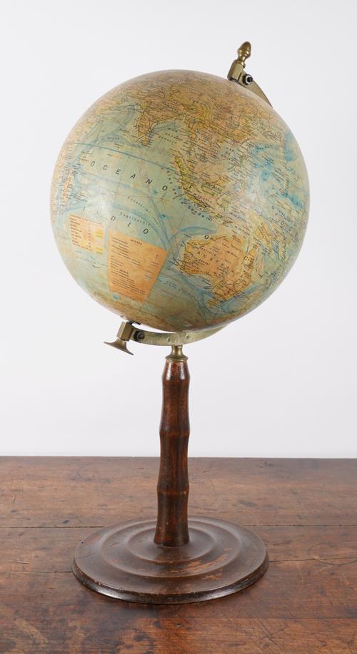 J. FOREST (GLOBEMAKER), NEUVA ESPERA TERRESTRE, A 12’ TERRESTRIAL TABLE GLOBE