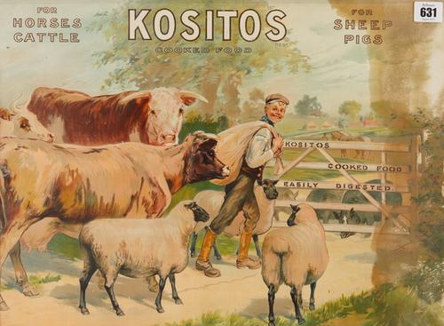 TWO ADVERTISING POSTERS (2)