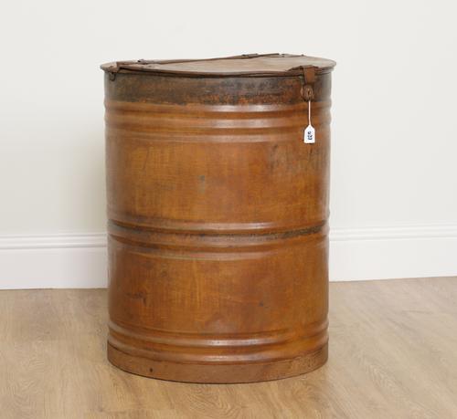 A TOLE PEINTE FLOUR BIN