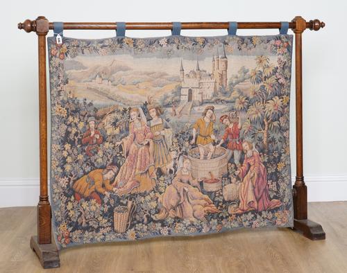 DESIGNED BY MARC WAYMEL: FLEMISH STYLE TAPESTRY/WALL HANGING