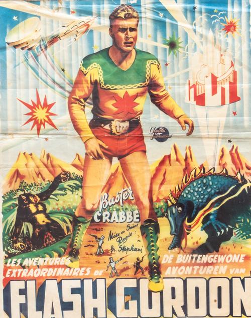FLASH GORDON FRENCH FILM POSTER