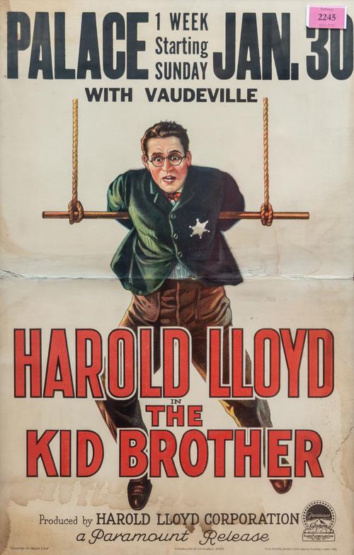 HAROLD LLOYD THE KID BROTHER POSTER