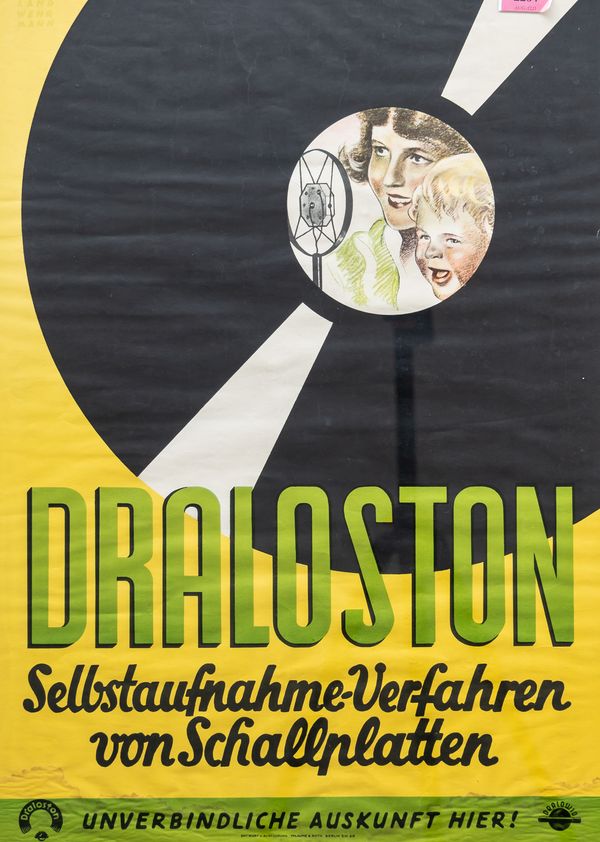 A DRALOSTON GERMAN MUSIC POSTER