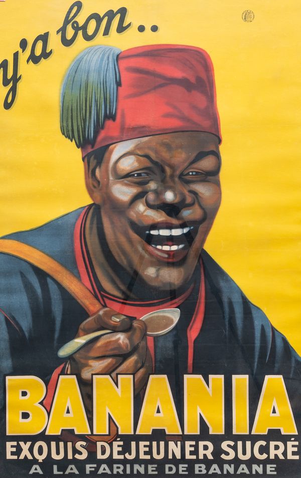 Y'A BON BANANIA FRENCH SUGAR POSTER