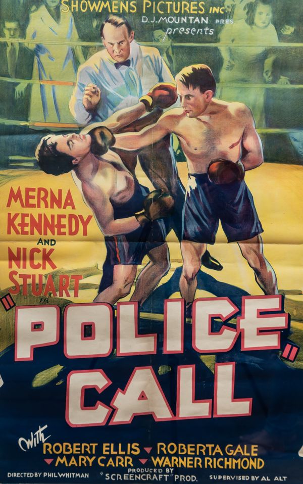 POLICE CALL: A SINGLE SHEET FILM POSTER