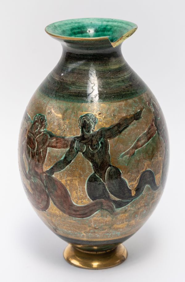 JEAN MAYODON (1893-1967): A POTTERY VASE