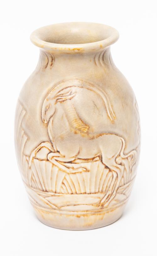 A PILKINGTON'S ROYAL LANCASTRIAN EARTHENWARE VASE BY RICHARD JOYCE
