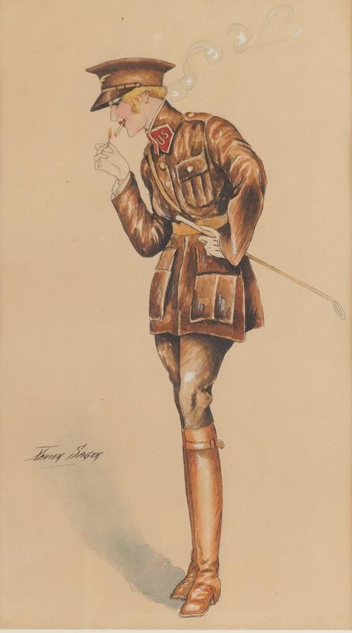 XAVIER SAGER (FRENCH, 1881-1969) (4)