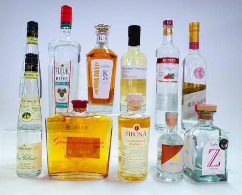 11 BOTTLES BRANDY AND LIQUEURS
