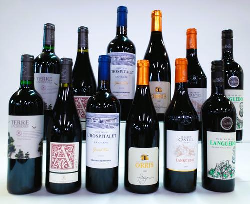 12 BOTTLES FRENCH RED WINE