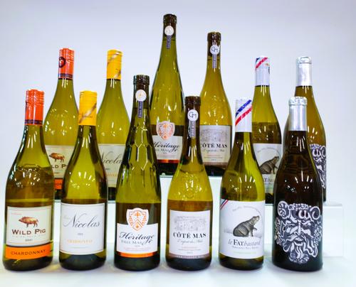 12 BOTTLES FRENCH WHITE WINE