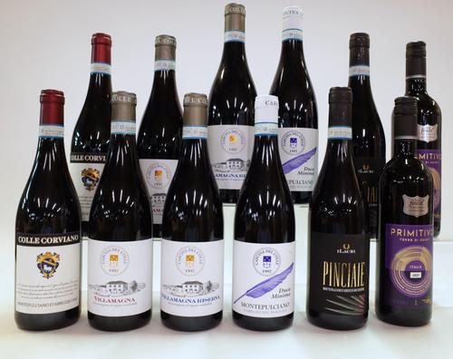 12 BOTTLES ITALIAN RED WINE