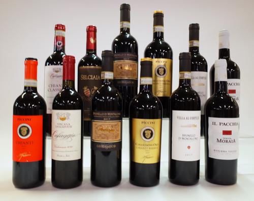 12 BOTTLES ITALIAN RED WINE