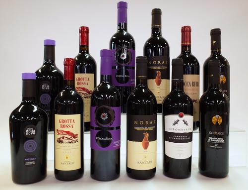 12 BOTTLES ITALIAN RED WINE