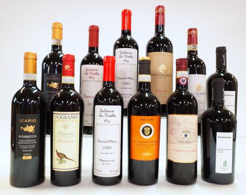 12 BOTTLES ITALIAN RED WINE