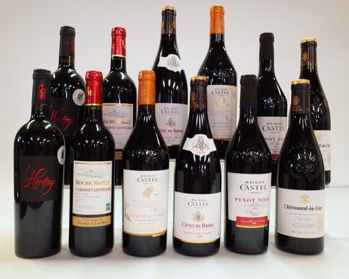 12 BOTTLES FRENCH RED WINE