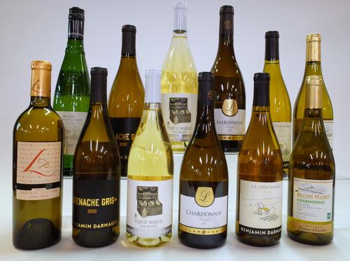 12 BOTTLES FRENCH WHITE WINE