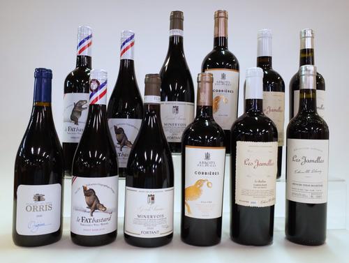 12 BOTTLES FRENCH RED WINE