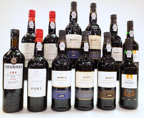 12 BOTTLES PORT