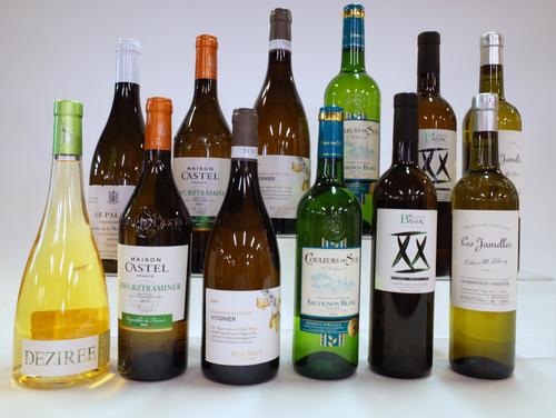 12 BOTTLES FRENCH WHITE WINE