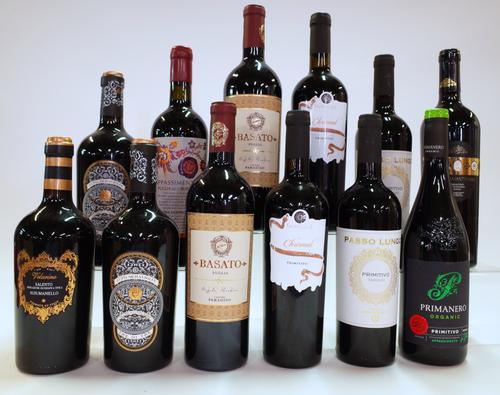12 BOTTLES ITALIAN RED WINE