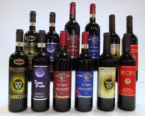 12 BOTTLES ITALIAN RED WINE