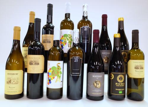 7 BOTTLES ITALIAN WHITE AND 6 RED WINE