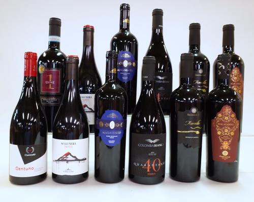 12 BOTTLES ITALIAN RED WINE