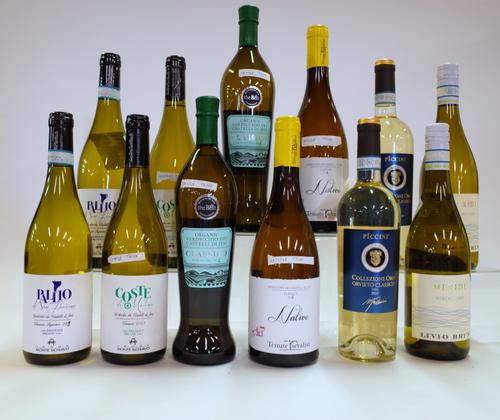 12 BOTTLES ITALIAN WHITE WINE