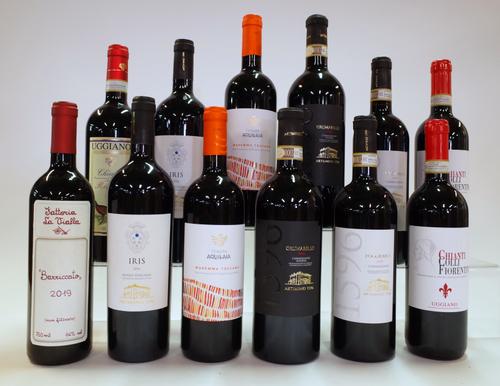 12 BOTTLES ITALIAN RED WINE