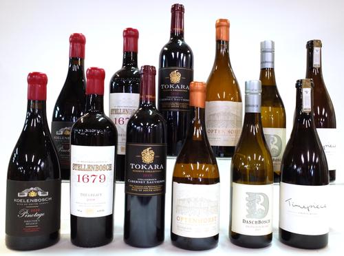 6 BOTTLES SOUTH AFRICAN RED AND 6 WHITE WINE