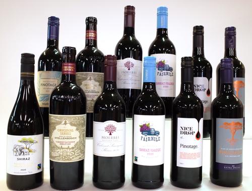12 BOTTLES SOUTH AFRICAN RED WINE