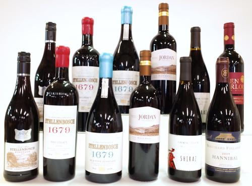 12 BOTTLES SOUTH AFRICAN RED WINE