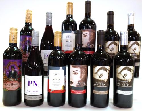 12 BOTTLES CHILEAN RED WINE