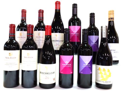 12 BOTTLES SOUTH AFRICAN RED WINE