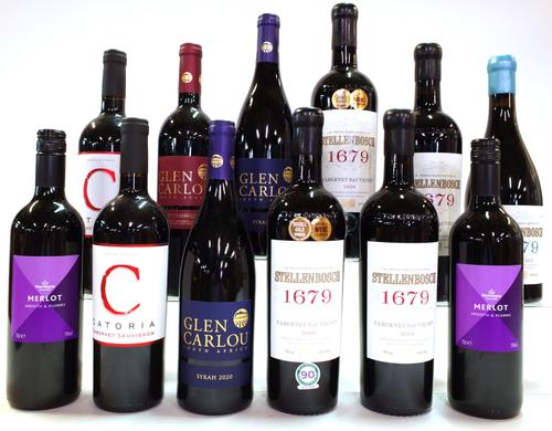 12 BOTTLES SOUTH AFRICAN RED WINE