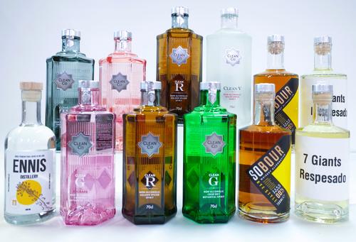 12 BOTTLES NON-ALCOHOLIC SPIRITS
