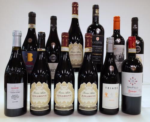 12 BOTTLES ITALIAN RED WINE