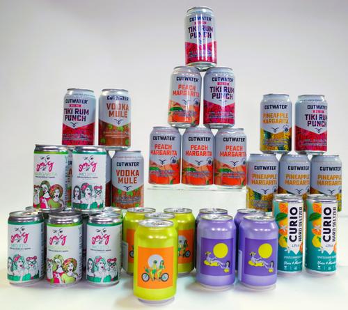 35 CANS NON AND LOW ALCOHOL DRINKS