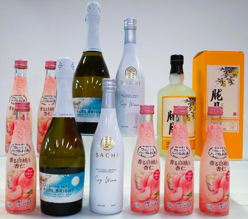 12 BOTTLES LIGHTER ALCOHOL WINE AND DRINKS