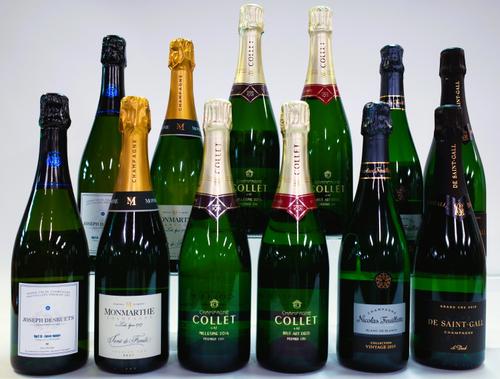 12 BOTTLES CHAMPAGNE