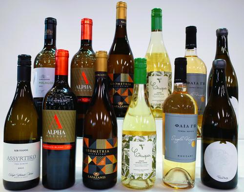 12 BOTTLES GREEK WHITE WINE