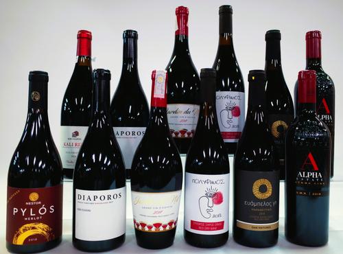 12 BOTTLES EGYPTIAN, CYPRIOT AND GREEK RED WINE